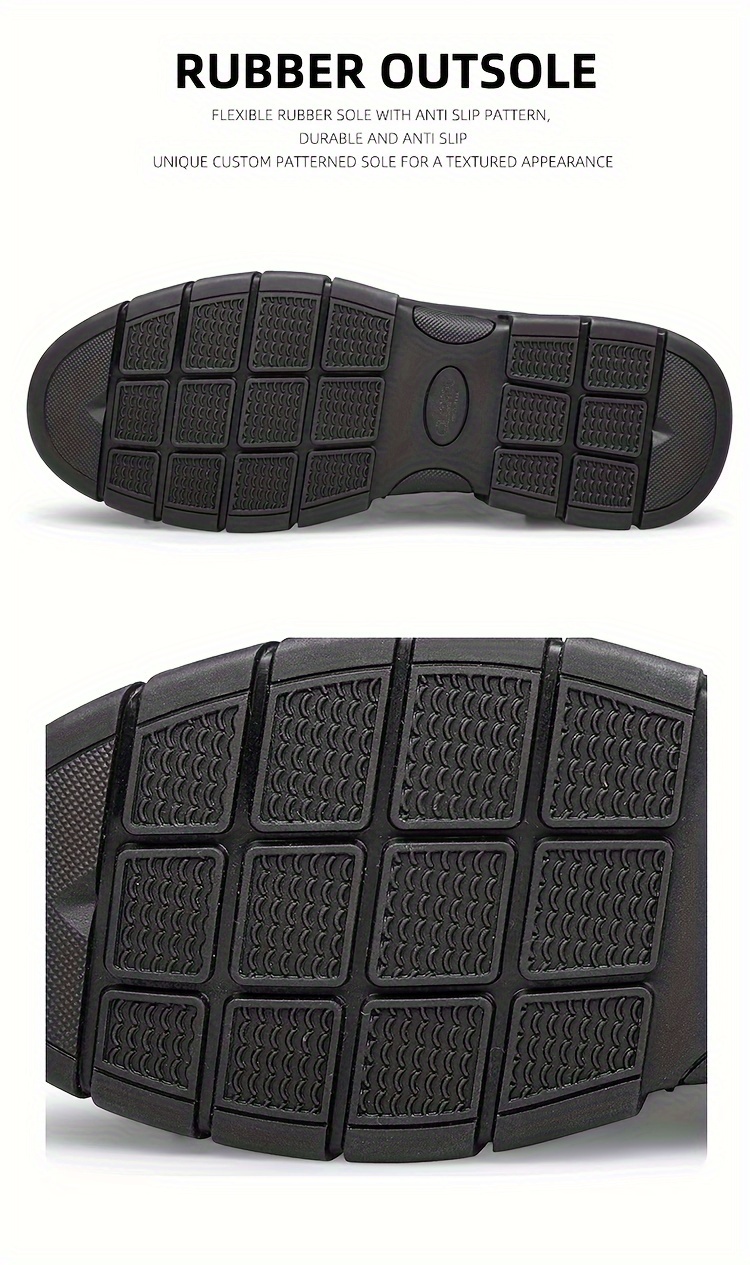 CLOHOO Brand Handmade Shoes with Thick Rubber Soles, Suitable for Business And Casual Wear for Men. Comfortable, Breathable, Lace-Up, Durable, Soft-Soled Casual Shoes for Men.