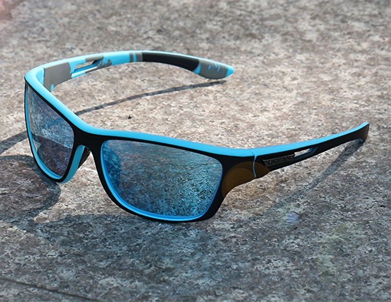KUGUAOK Polarized Sports Glasses For Men Driving Cycling Fishing Glasses