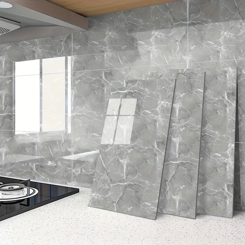 26pcs Wall Sticker Aluminum Plastic Waterproof Self-Adhesive Wallpaper Renovation Covering Decorative Panel