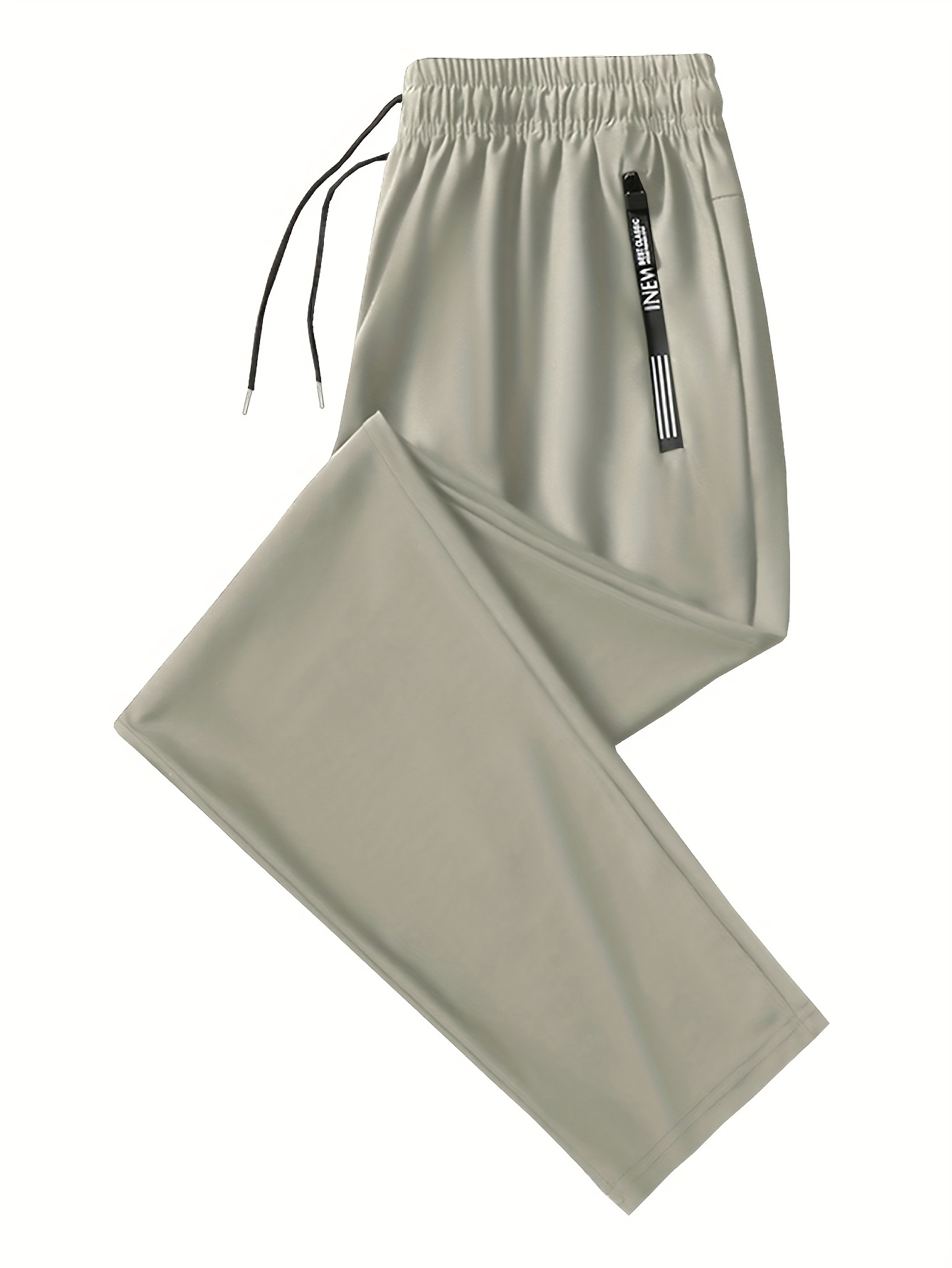 A Set of 5 Pairs of Summer Men'S Casual Long Pants, Breathable And Lightweight with Drawstring, Suitable for Outdoor And Everyday Wear.