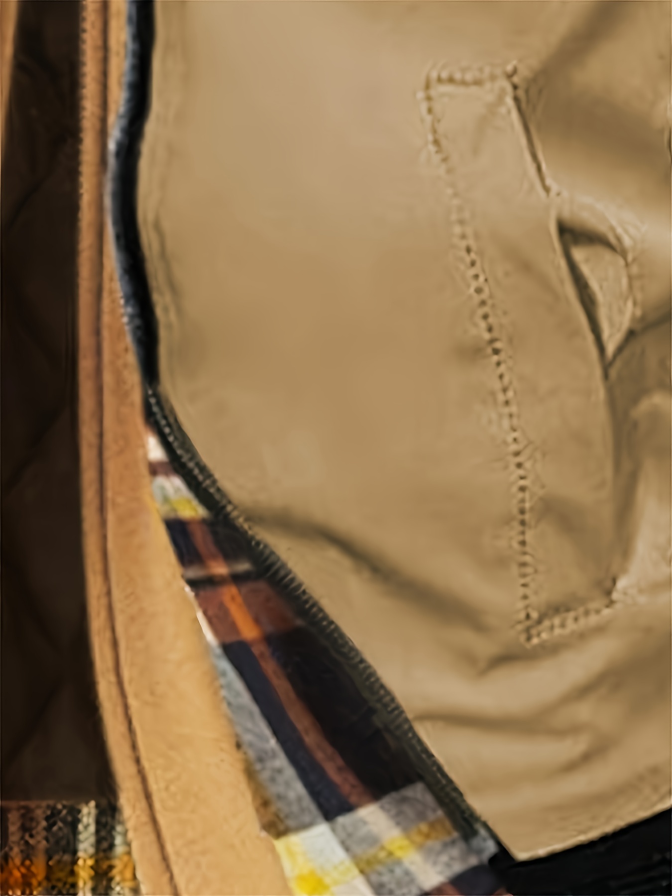 Pearson BOM Men's Fleece-Lined Hooded Jacket - Casual Olive Green Bomber with Zip Detail, Stretch Fabric, Perfect for Outdoor Activities in Fall & Winter, Outdoor Casual Jacket|Stylish Contrast Interior|Polyester Jacket