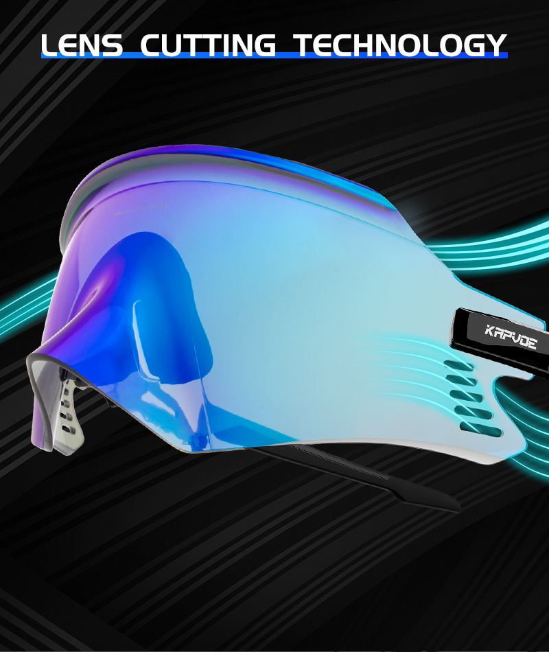 KAPVOE Glasses - Stylish Black & Green Goggles with Reflective Lenses, Perfect for, and, Eyewear | Reflective Lenses | Adjustable Strap