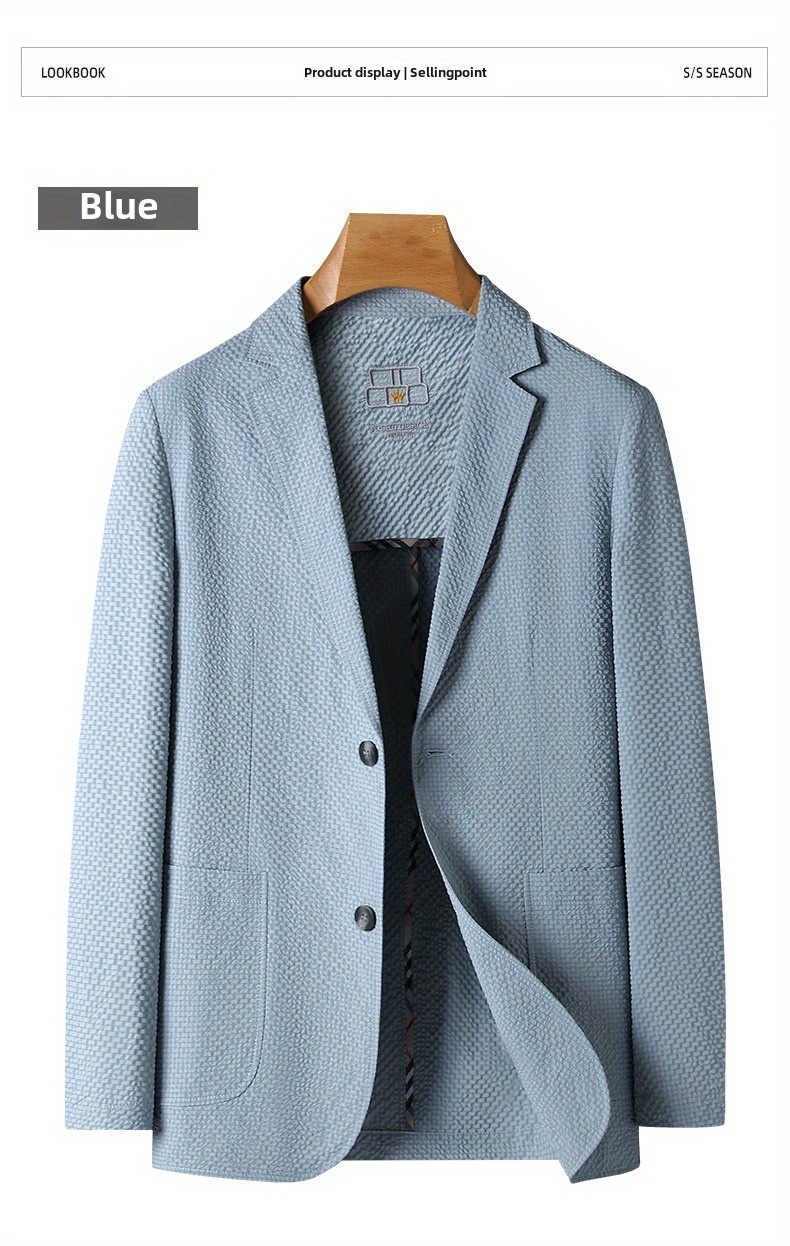 KATMA CRRTMARO Spring And Summer Commuter High-End Casual Suit for Men, Lightweight Thin Wrinkle-Resistant Four-Way Stretch Business Slim Fit Blazer - Aaron Paul Pants & 9126-Y